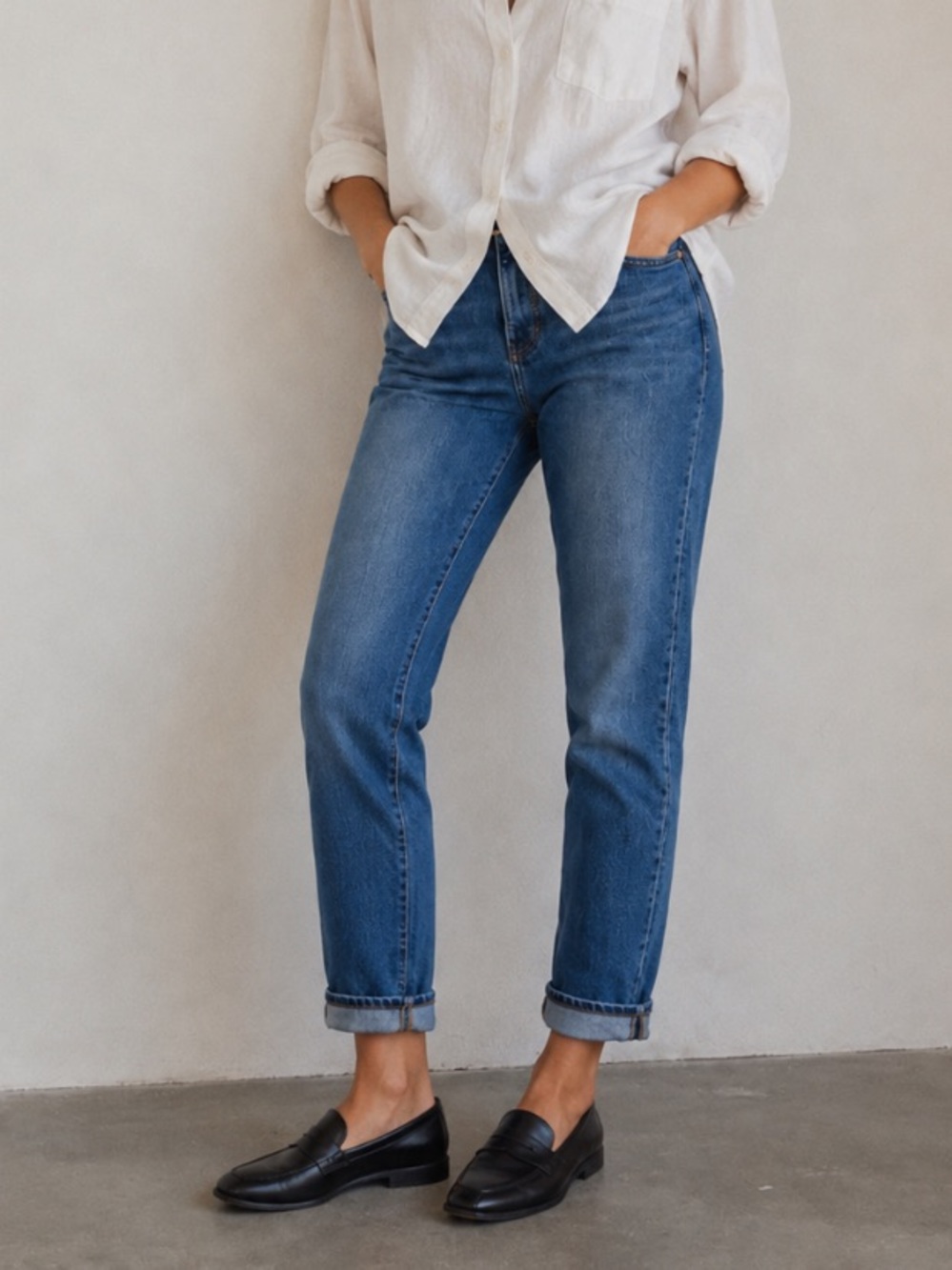 Banana Republic Premium High-Rise Straight Cropped Jeans Size 29